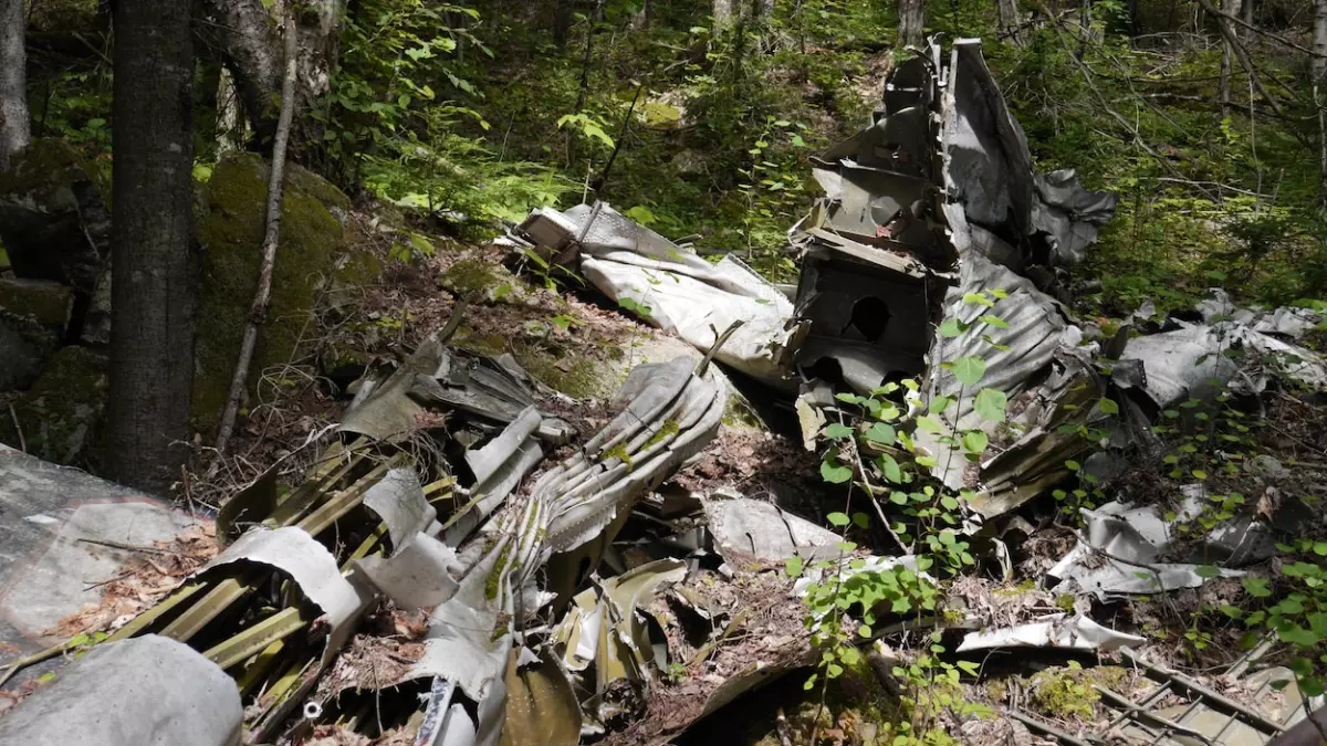 Une explosion tragique dans un avion de Québec